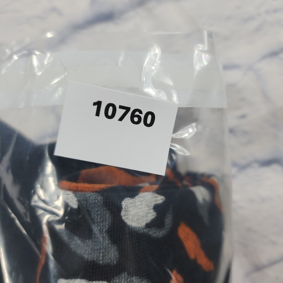 Thomas & Olivia WOMENS SIZE L Cowl Neck Knit Top Black White Patchwork Print - Picture 10 of 10